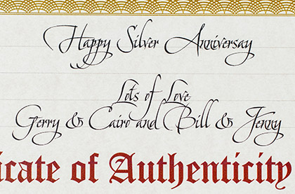 Calligraphy