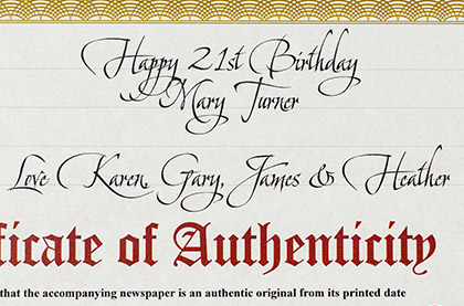 Calligraphy